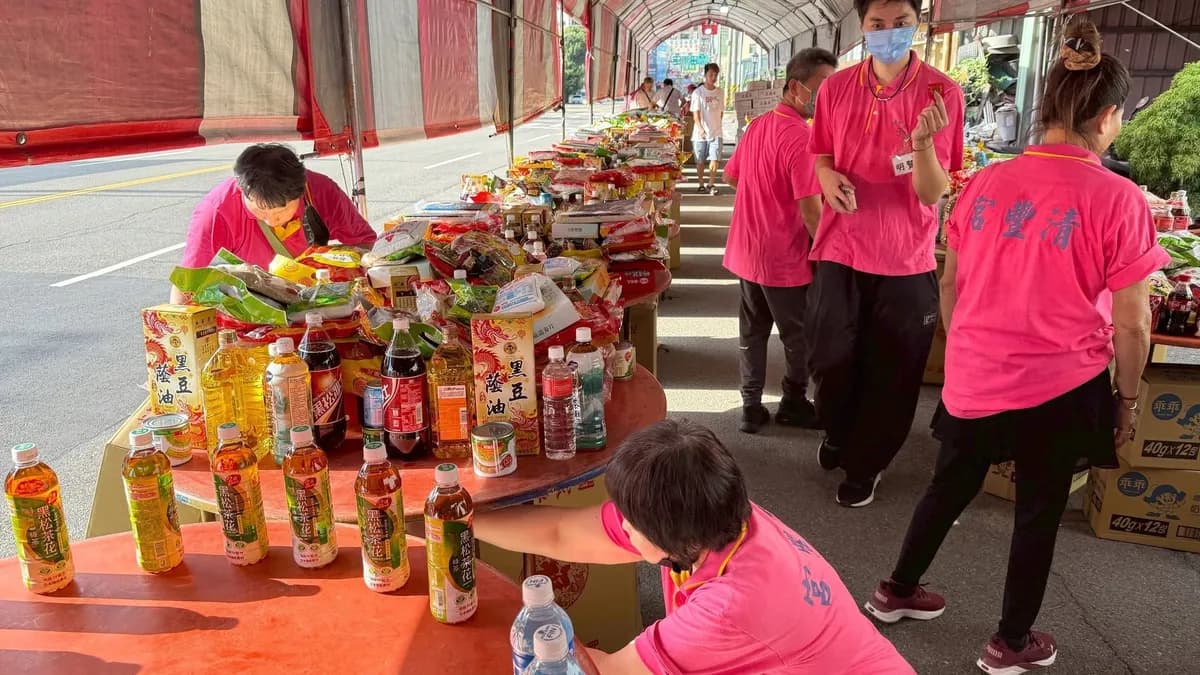 中元普渡法會壇場